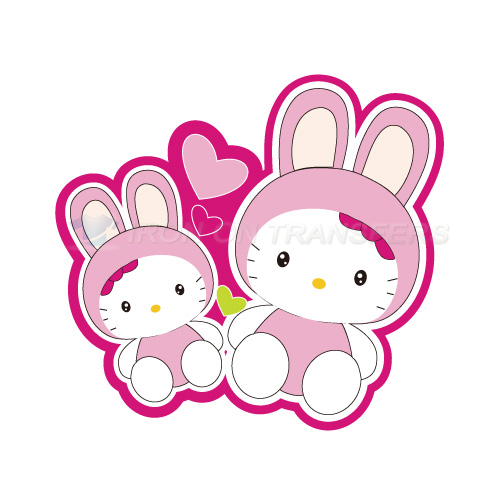 Rabbit Iron-on Stickers (Heat Transfers)NO.8948